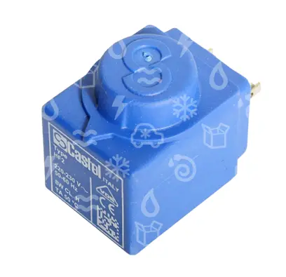 cívka solenoid ventilu Castel, 8W,220/230V,50/60Hz, HF2, 9300/RA6
